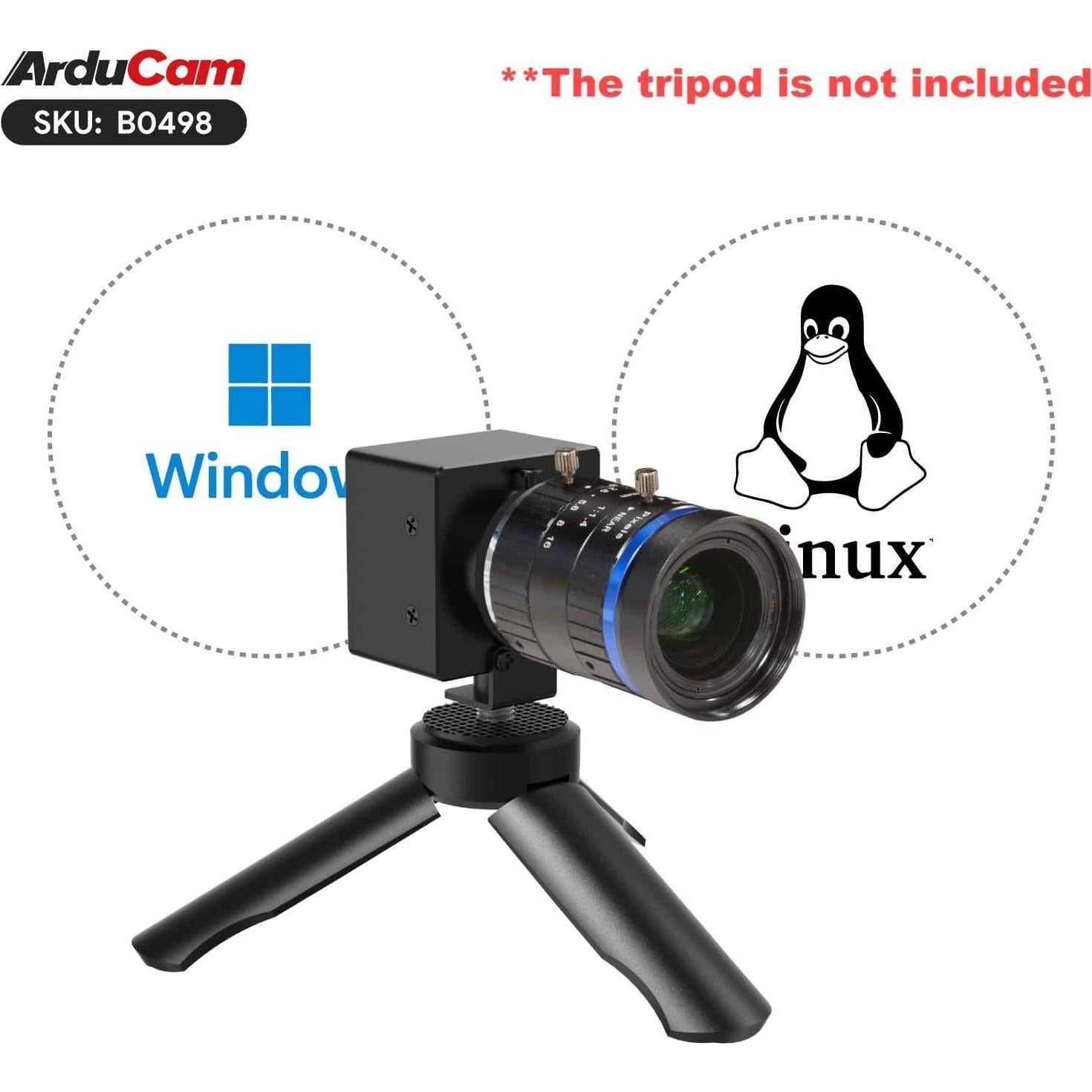 Cámara USB 3.0 Arducam IMX585 4K 90FPS Enfoque Manual