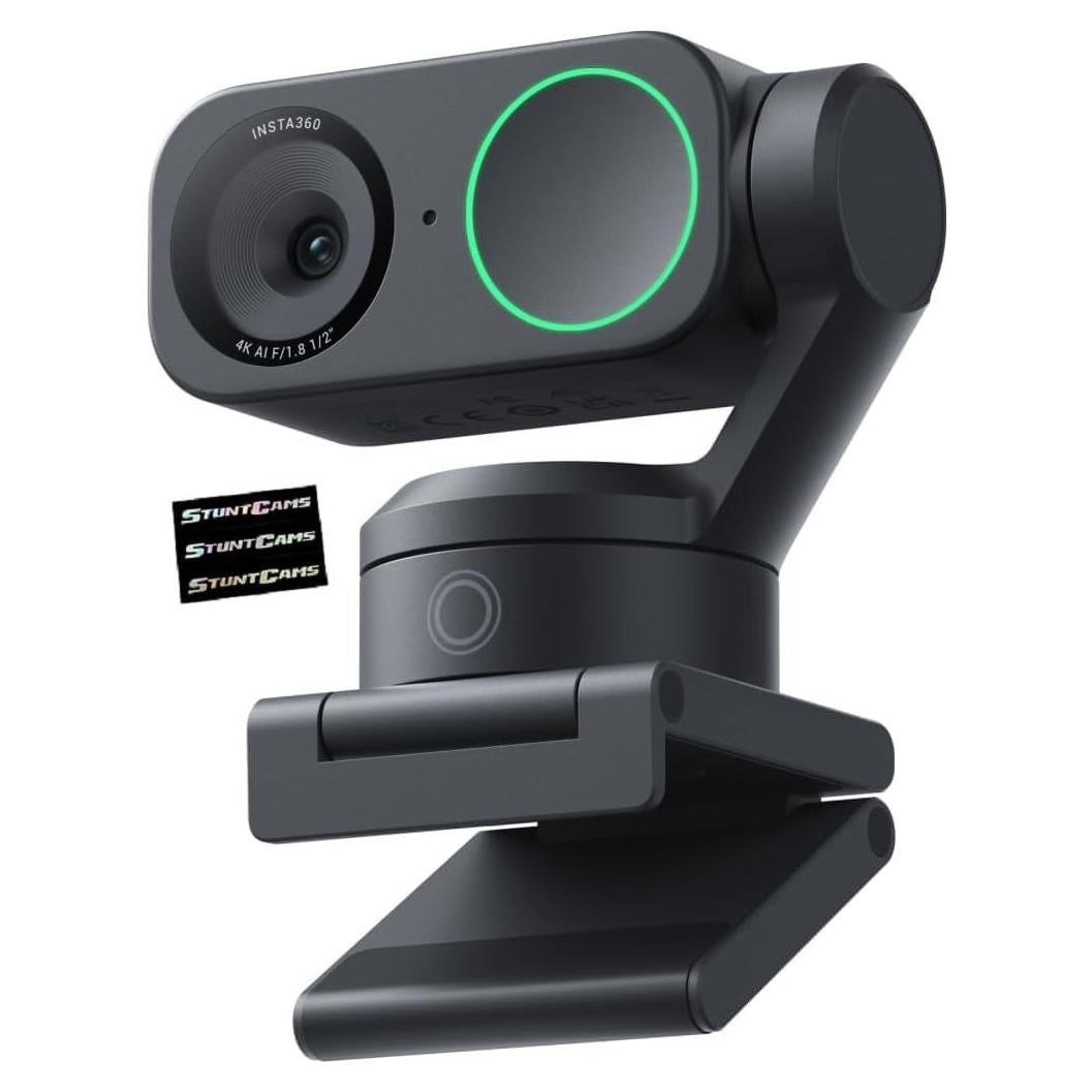 Webcam Insta360 Link 2 4K Ultra HD con Gimbal y IA