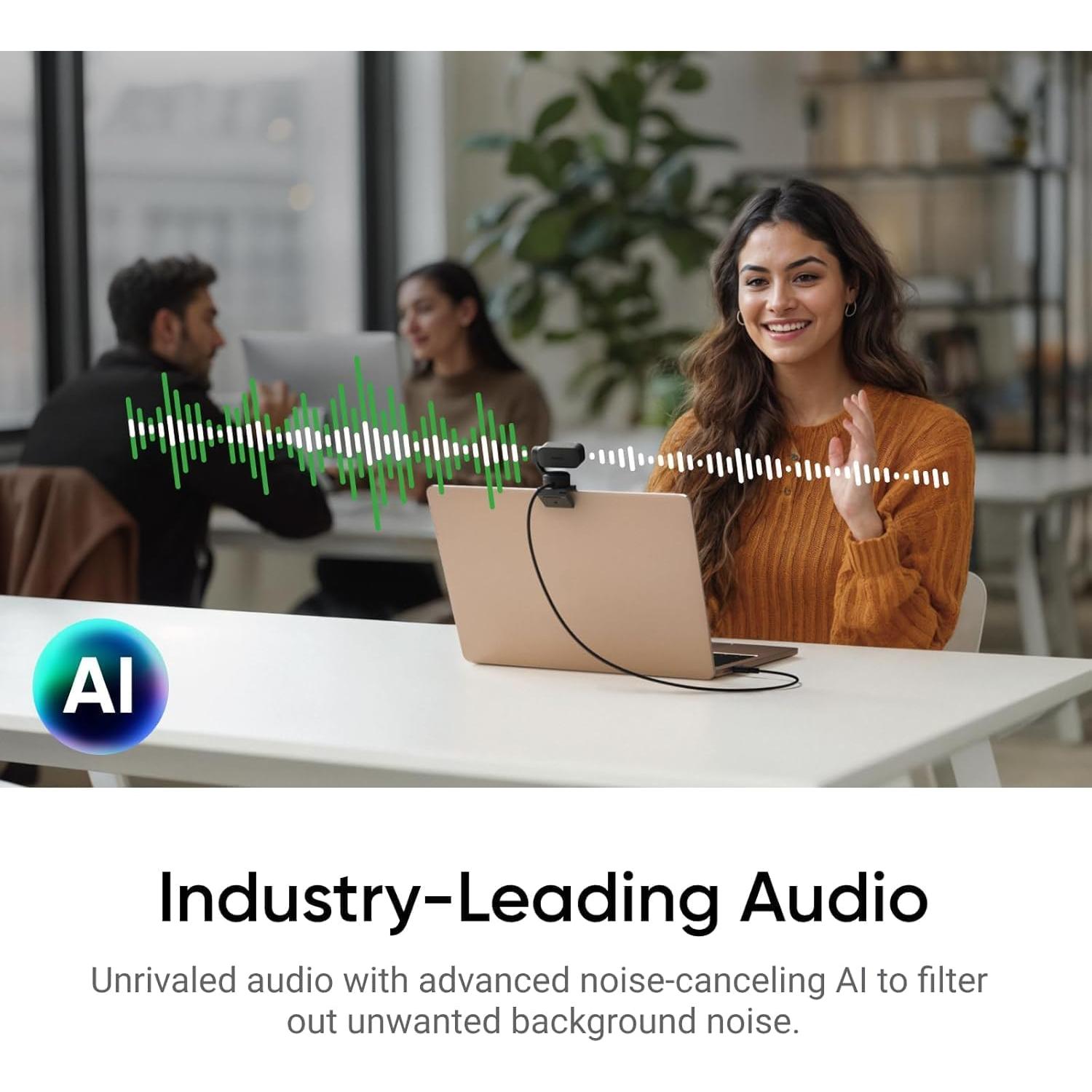 Webcam Insta360 Link 2 4K Ultra HD con Gimbal y IA