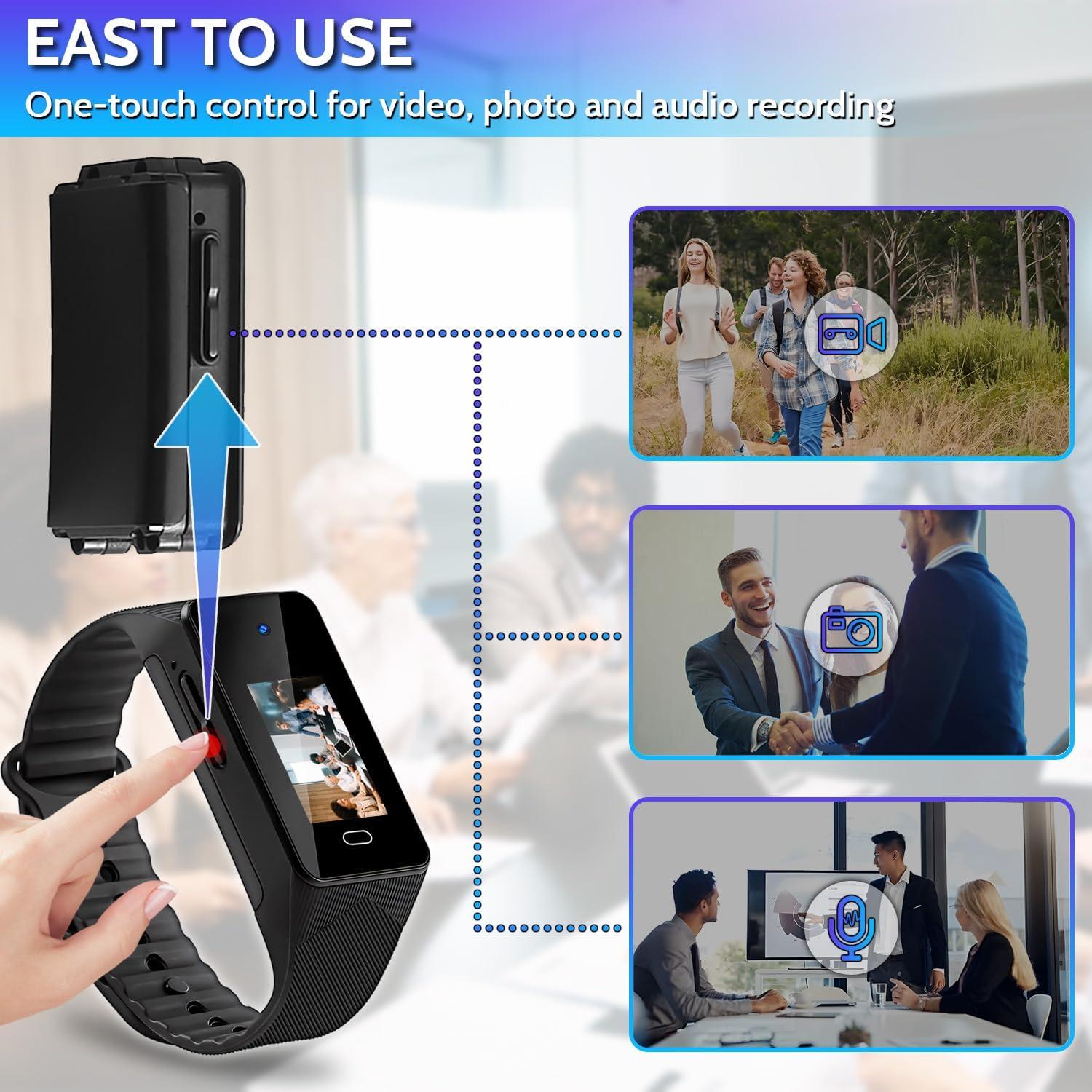 Cámara Mini 1080P VHLTTYV con Batería de 300mAh y 64GB