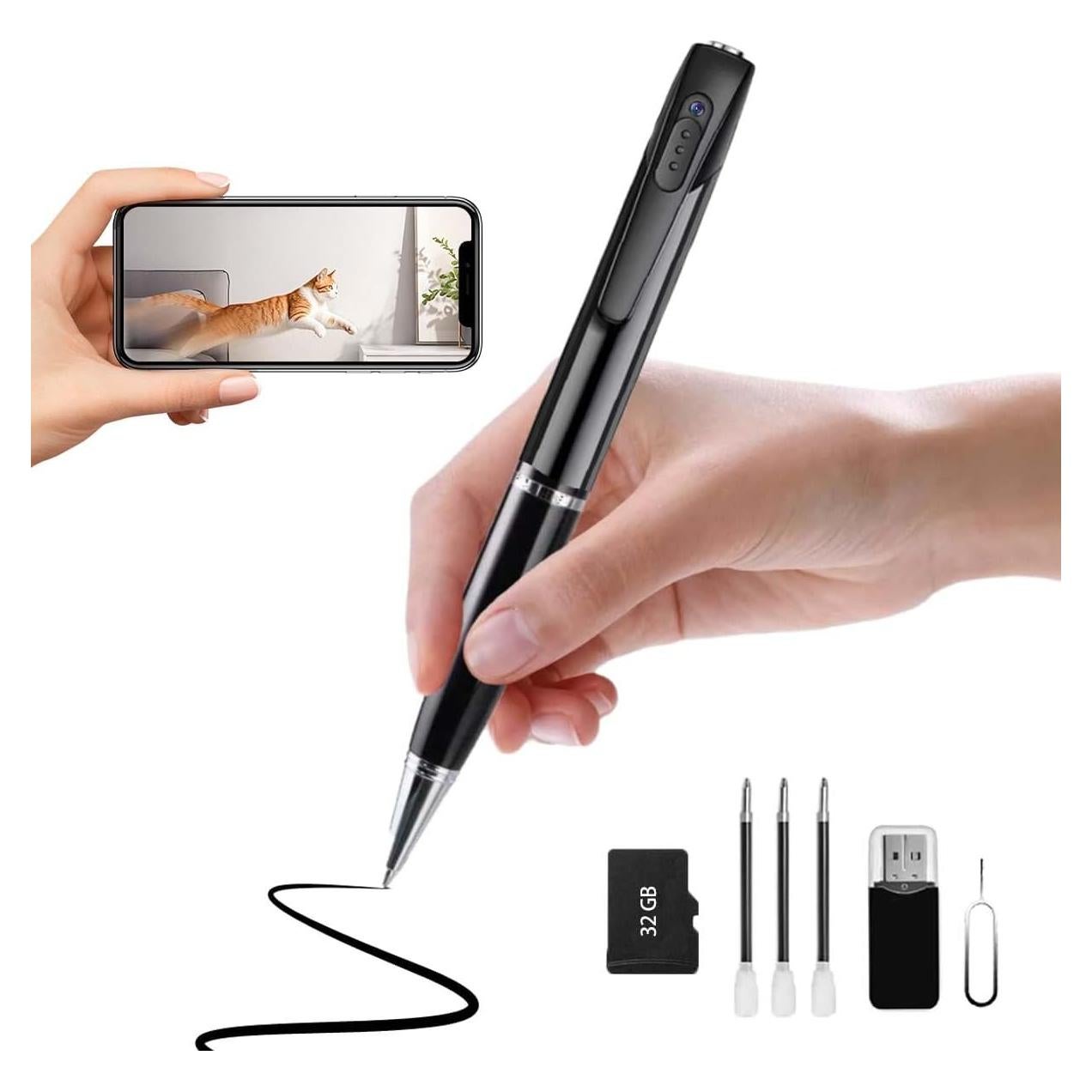 Cámara de Cuerpo Inalámbrica InCliick D7-W 1080P Portátil