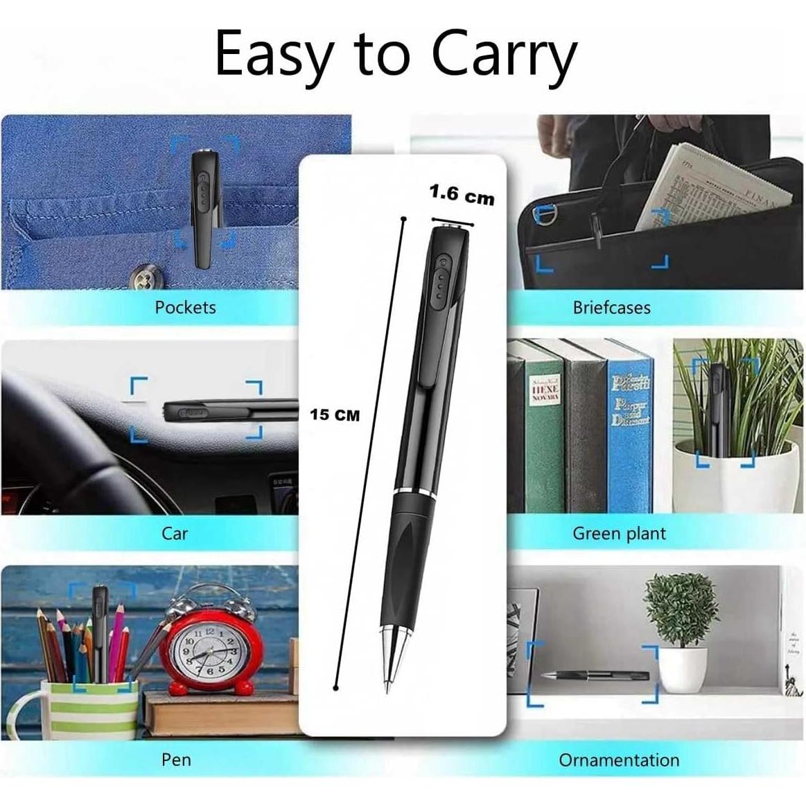 Cámara de Cuerpo Inalámbrica InCliick D7-W 1080P Portátil