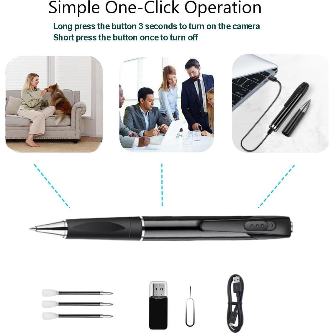 Cámara de Cuerpo Inalámbrica InCliick D7-W 1080P Portátil