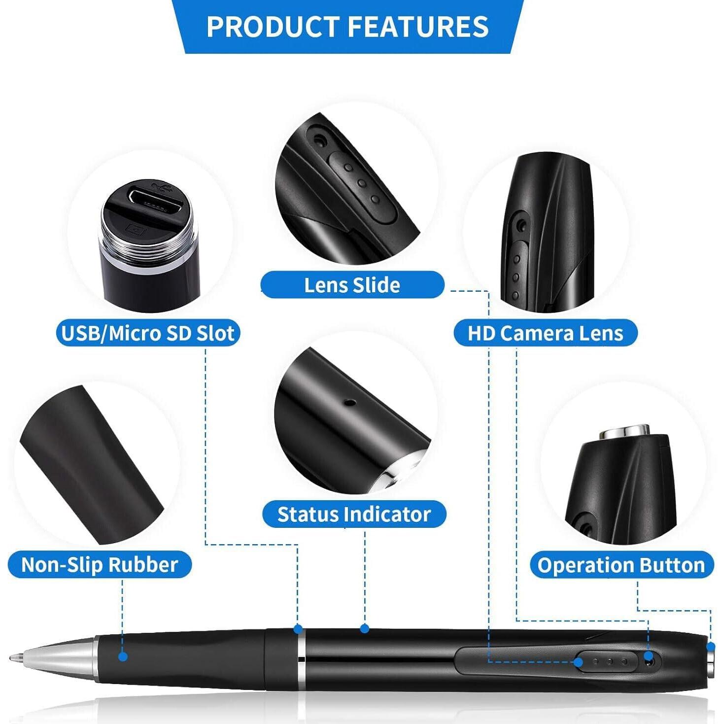 Cámara de Cuerpo Inalámbrica InCliick D7-W 1080P Portátil