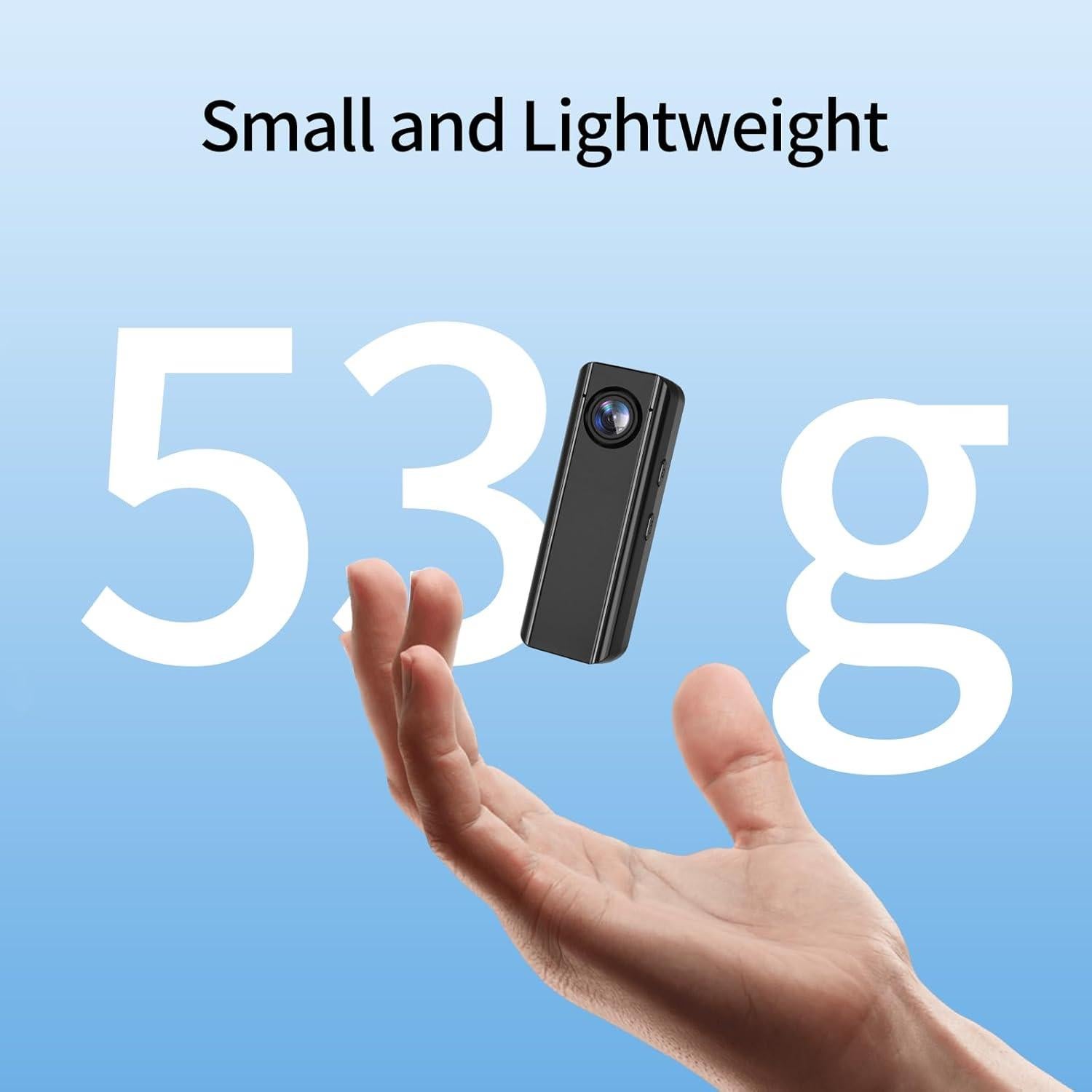 Cámara Corporal 4K 30FPS DBJIBF A100 64GB Ultra Compacta