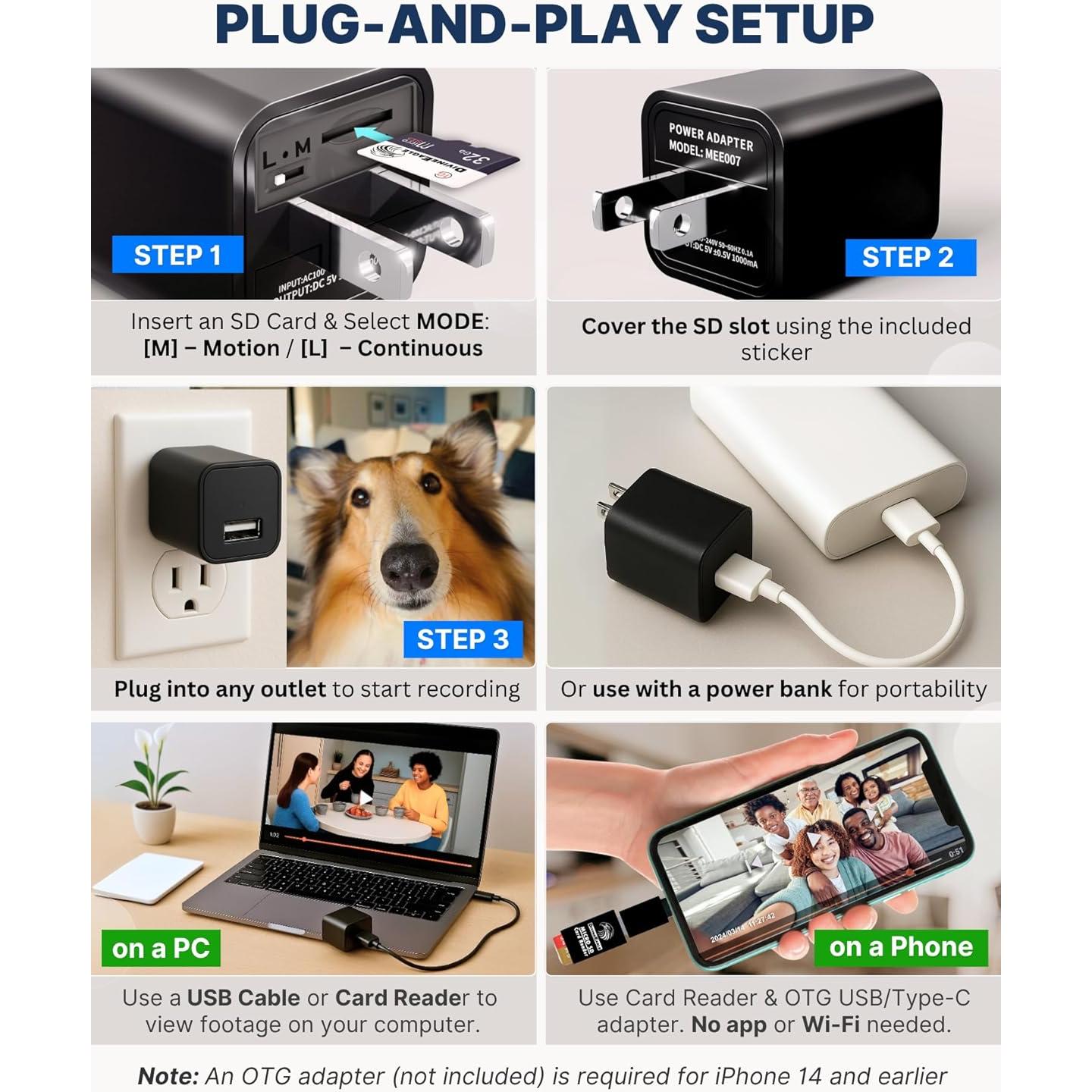 Cámara Domo Full HD DivineEagle MEE007s para Mascotas 1080p