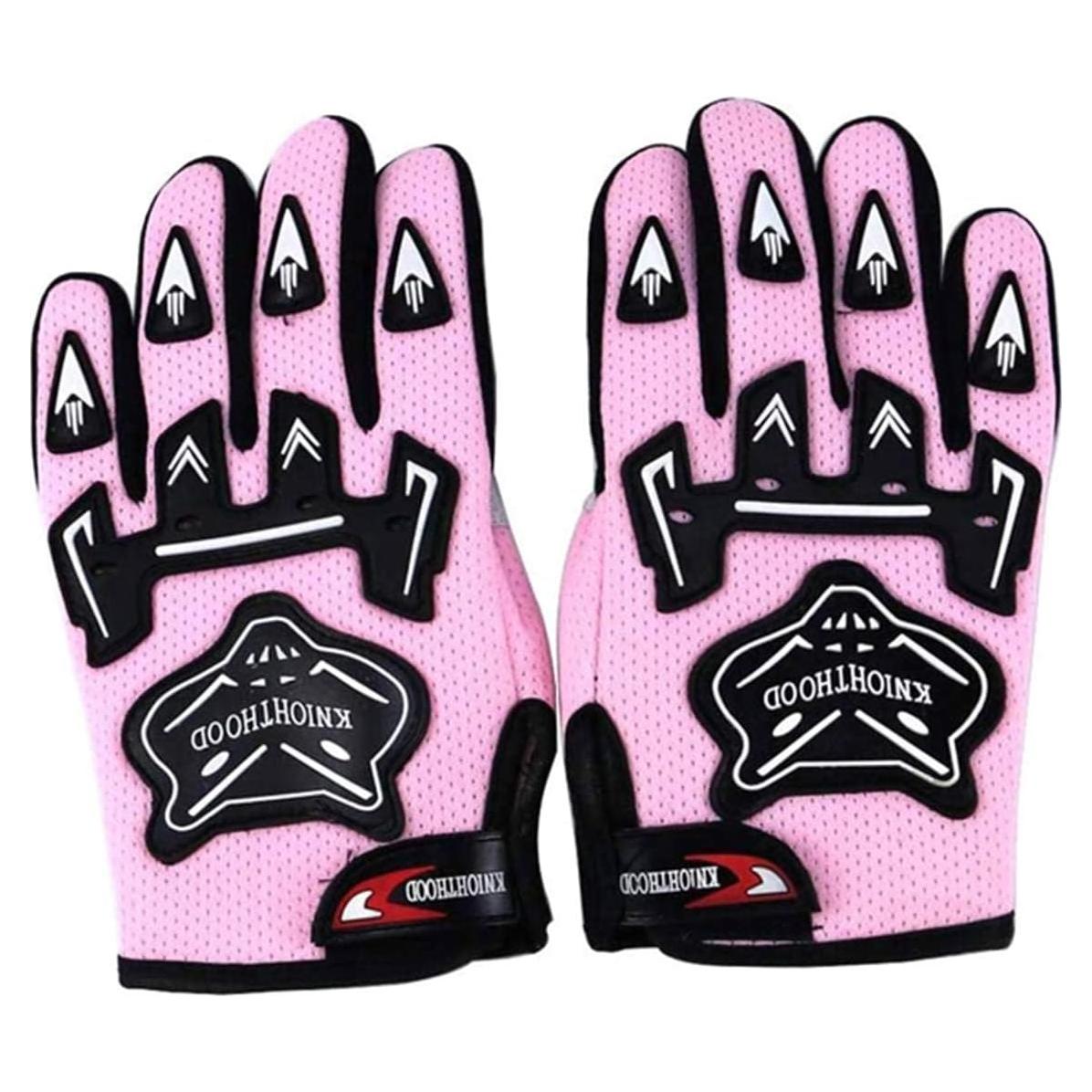 Guantes de Motocicleta Niños YC Yier TP001 Negro Talla Pequeña