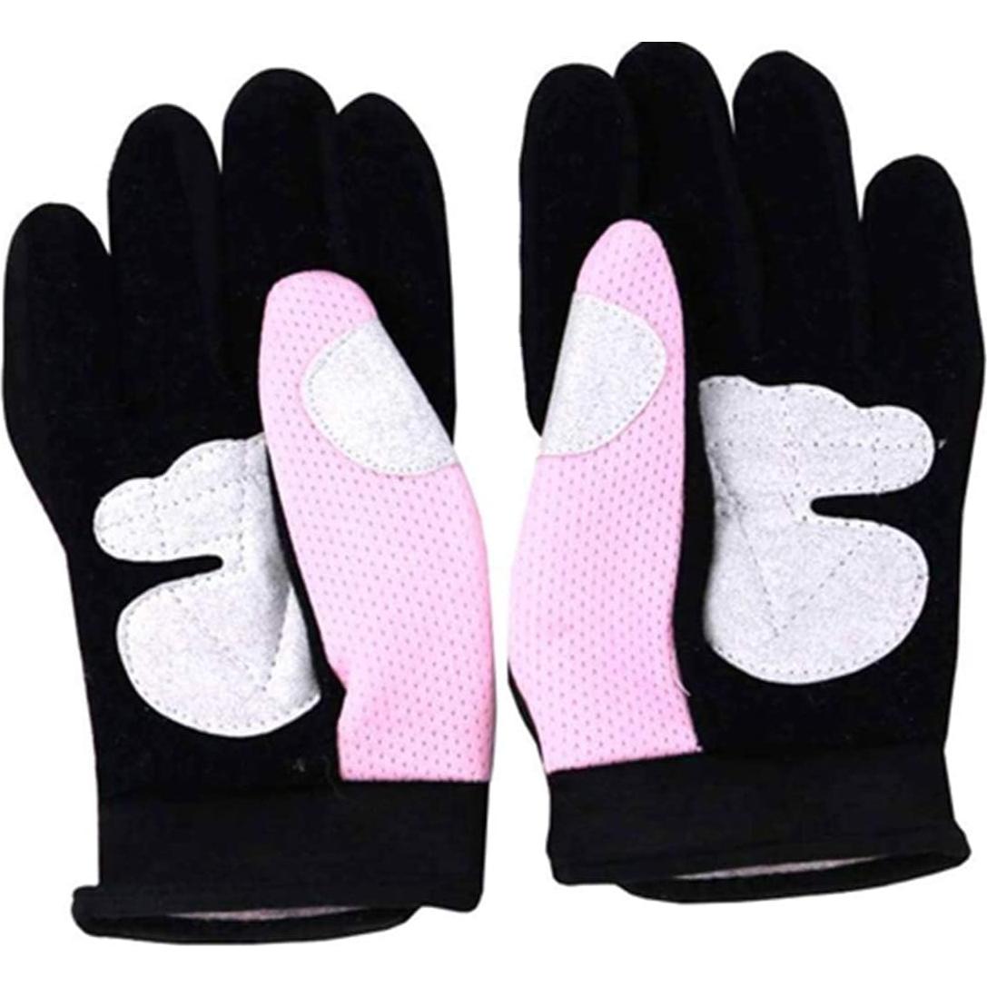 Guantes de Motocicleta Niños YC Yier TP001 Negro Talla Pequeña