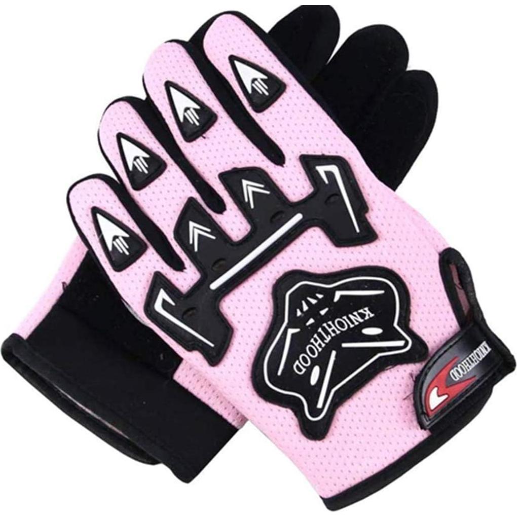 Guantes de Motocicleta Niños YC Yier TP001 Negro Talla Pequeña