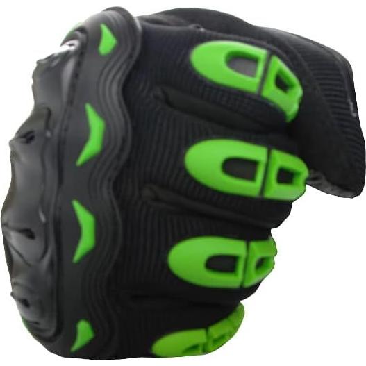 Guantes de Motocross 1Storm MCS17 Ciclismo Táctiles Verde