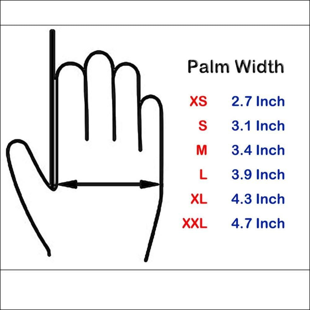 Guantes de Motocross 1Storm MCS17 Azul Táctil Reforzados