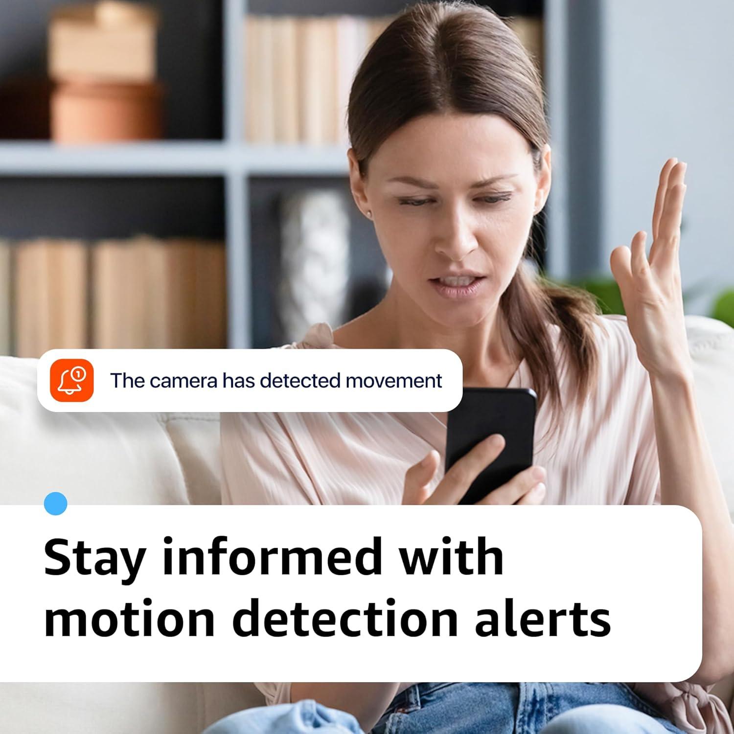Cámara Inteligente WiFi ALPHA TECH IQ Cam Pet 01 160°
