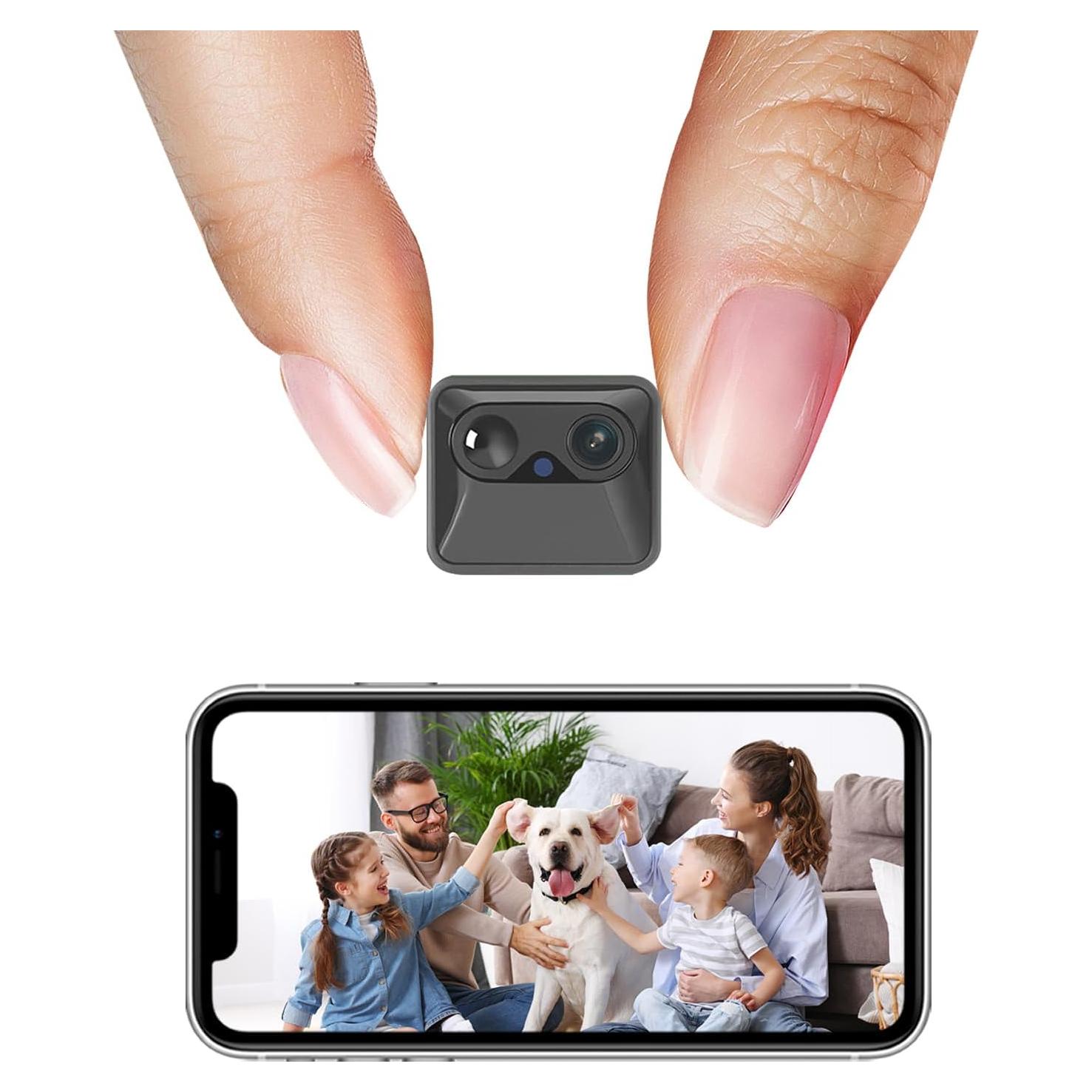 Cámara Inalámbrica WiFi BEEDMXU Ultra HD con Batería 2200mAh