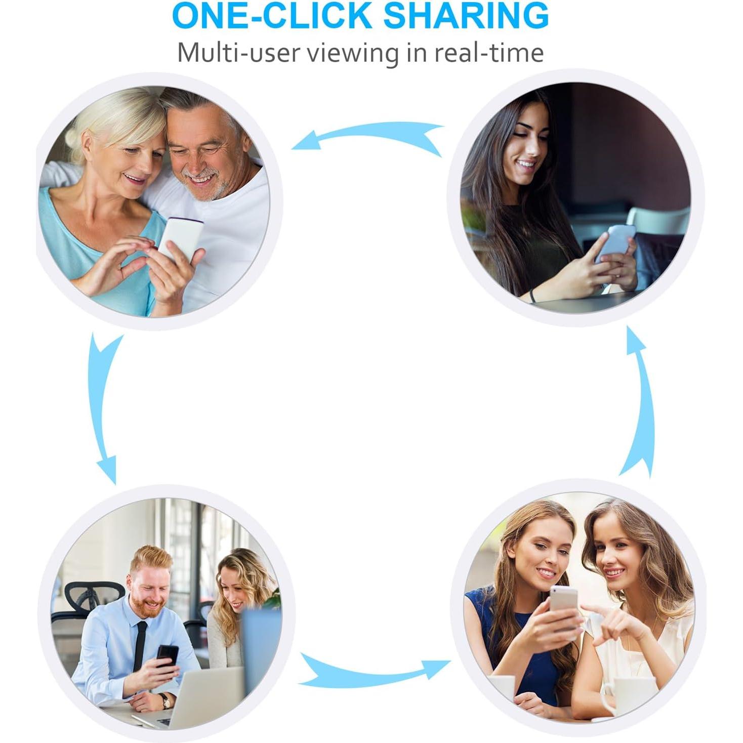 Cámara Inalámbrica WiFi BEEDMXU Ultra HD con Batería 2200mAh