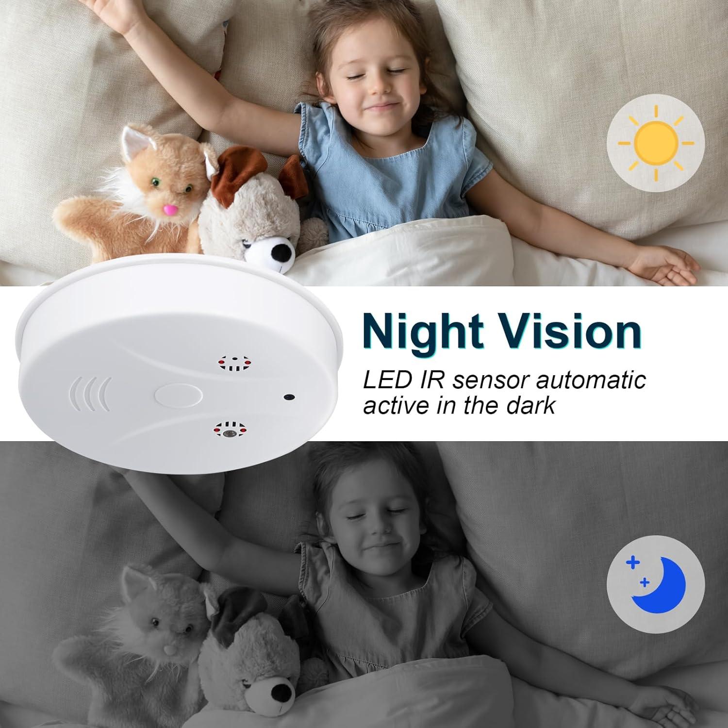 Cámara de Seguridad Inalámbrica eovas HD 1080P con Visión Nocturna