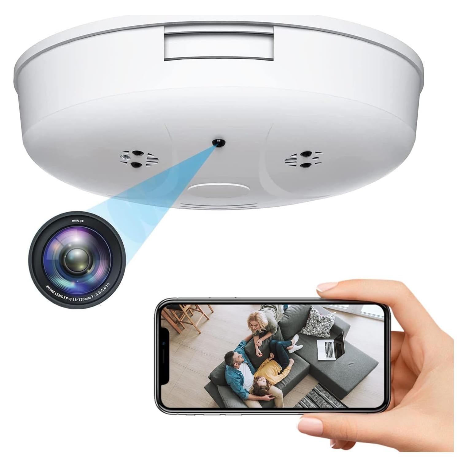 Cámara de Seguridad WiFi 1080P YYCAMUS con Visión Nocturna