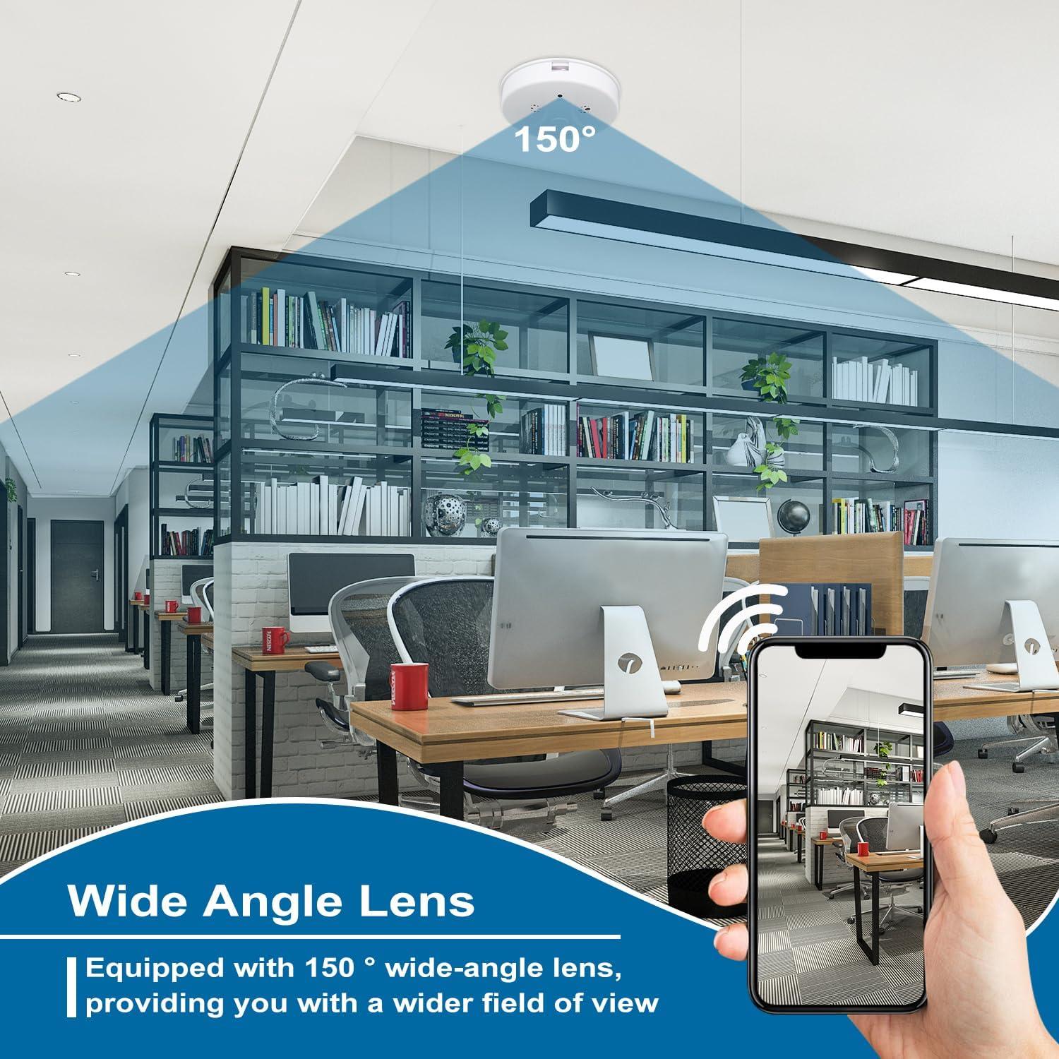 Cámara de Seguridad WiFi 1080P YYCAMUS con Visión Nocturna