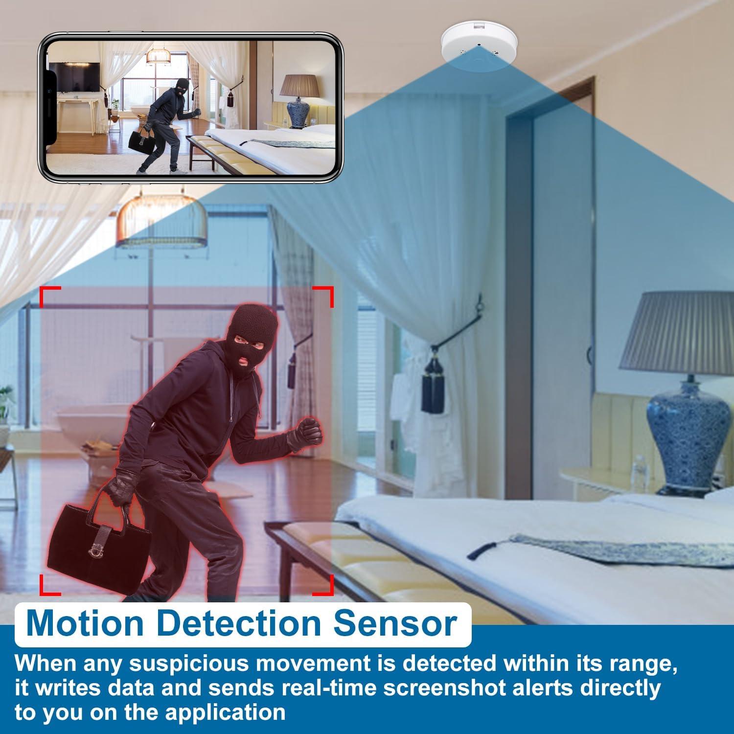 Cámara de Seguridad WiFi 1080P YYCAMUS con Visión Nocturna