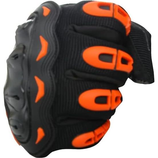 Guantes de Motocross 1Storm MCS17 L Naranja con Táctil