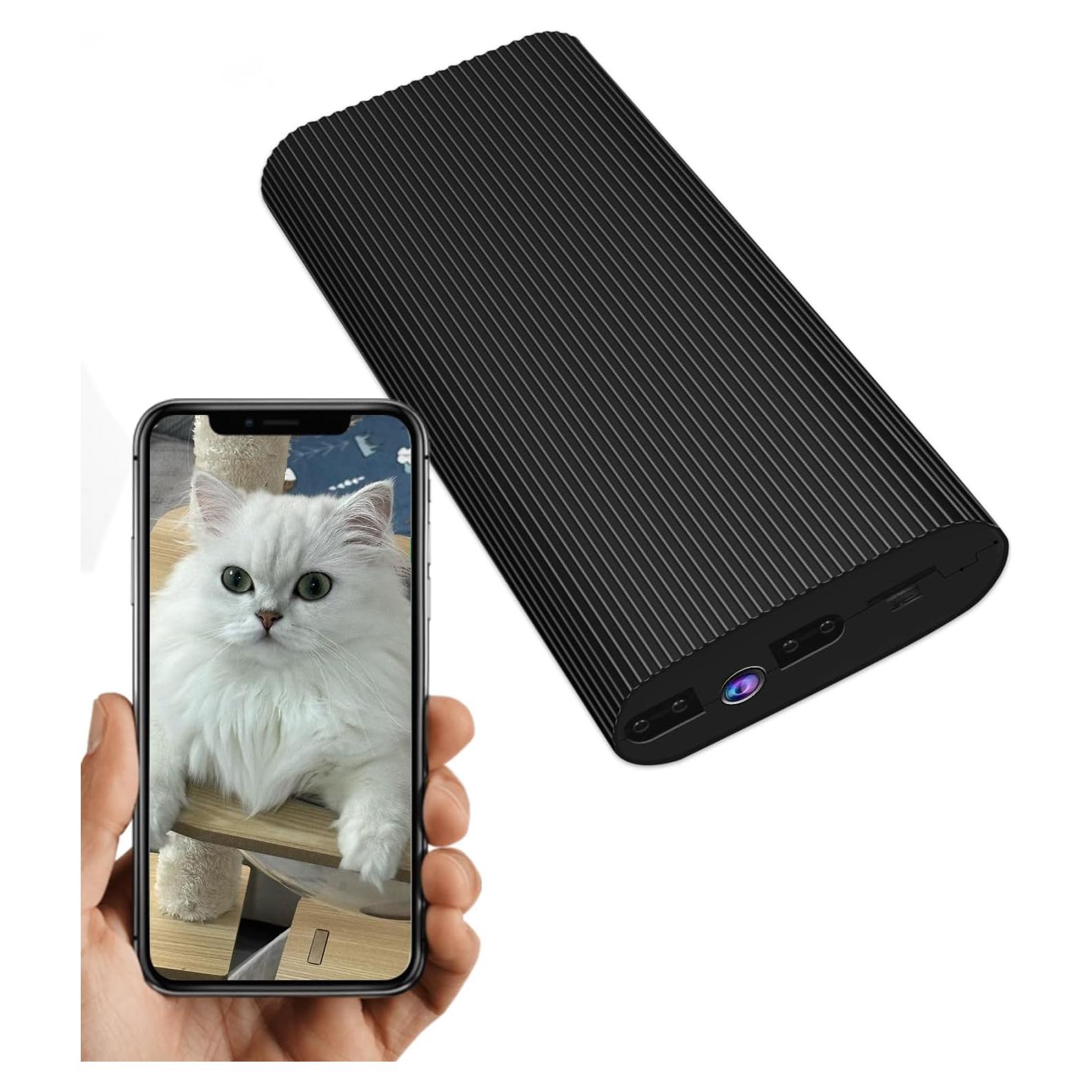 Cámara Nanny WiFi Inalámbrica 1080p con Cargador Portátil