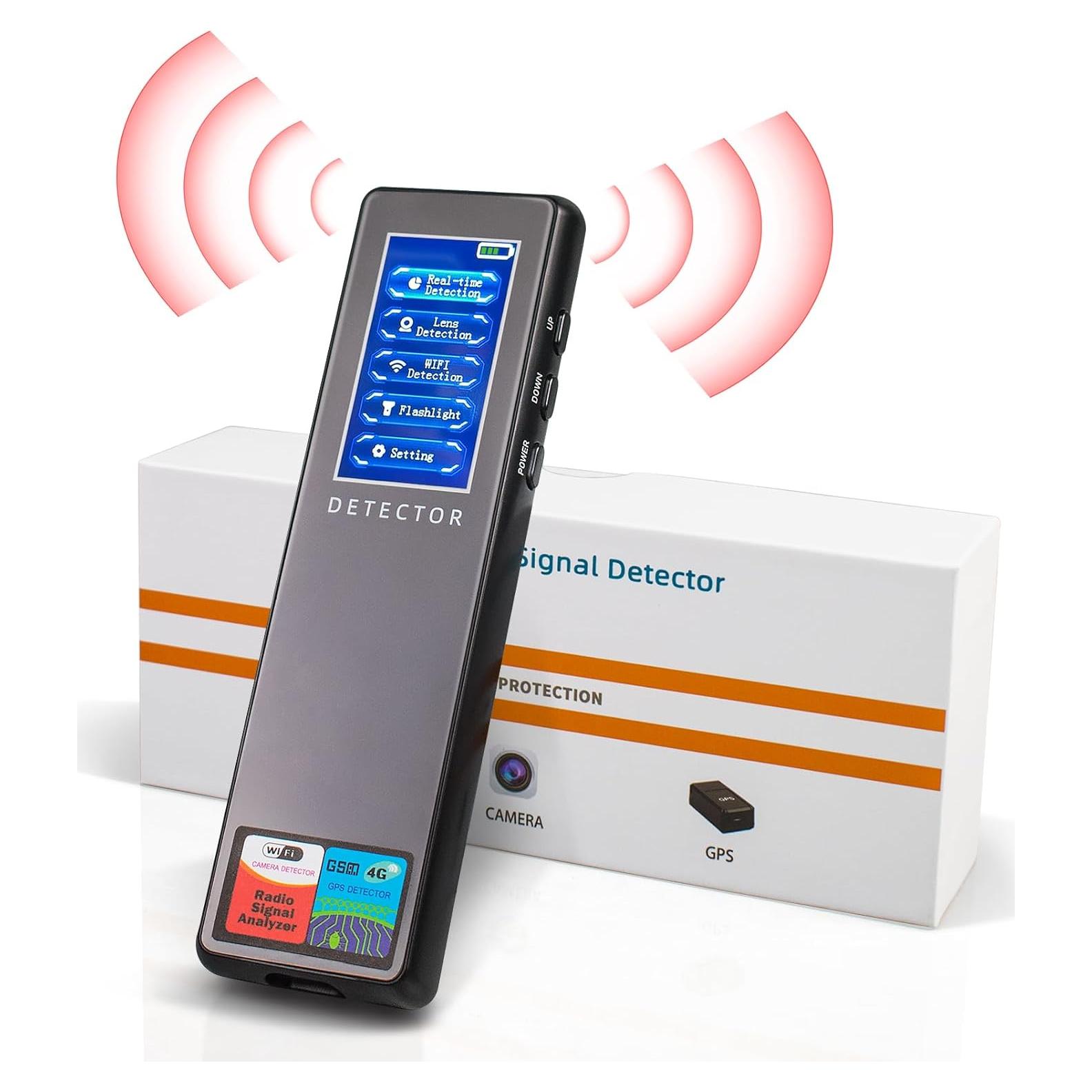 Detector de Cámaras Ocultas Diskawi01 - Escáner RF Portátil