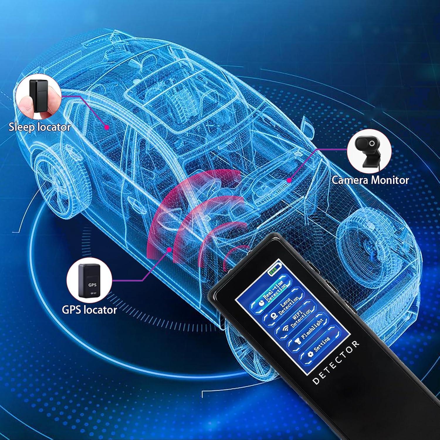 Detector de Cámaras Ocultas Diskawi01 - Escáner RF Portátil