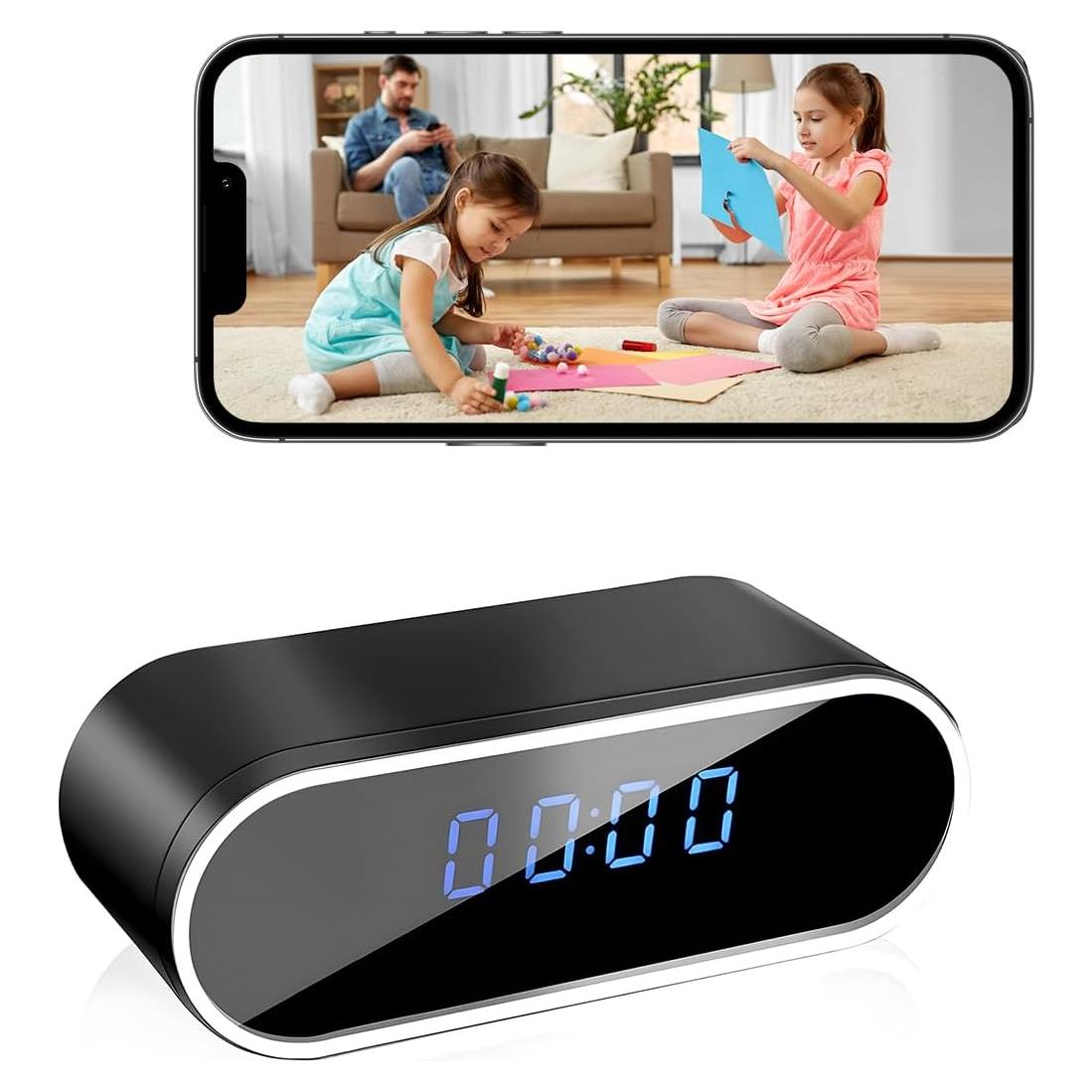 Cámara Reloj Inteligente NJINALW HD 1080P Inalámbrica