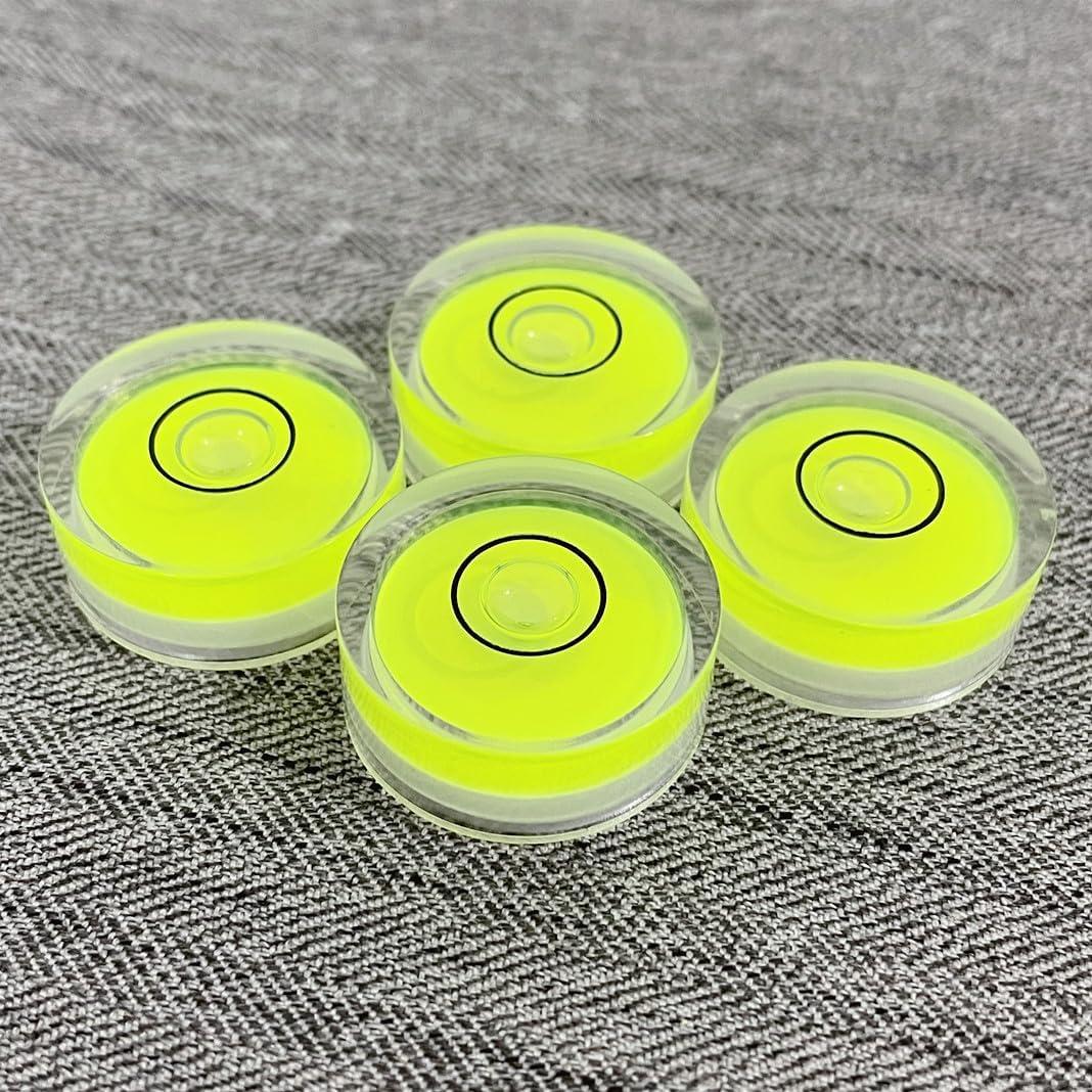 4 Niveles de Burbuja Circulares Adheribles YMGBHNKJLS 2.5x1cm