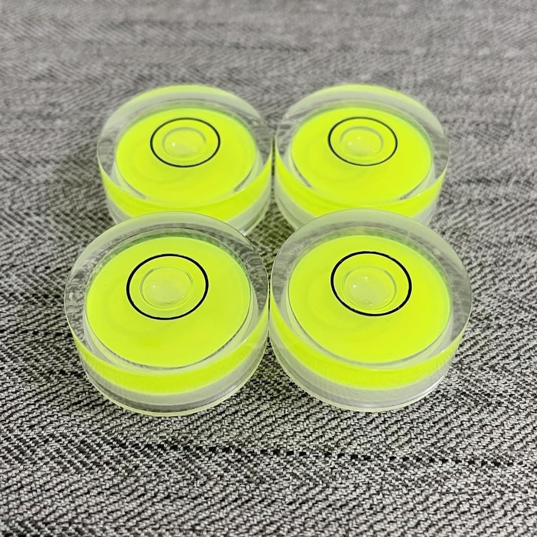 4 Niveles de Burbuja Circulares Adheribles YMGBHNKJLS 2.5x1cm
