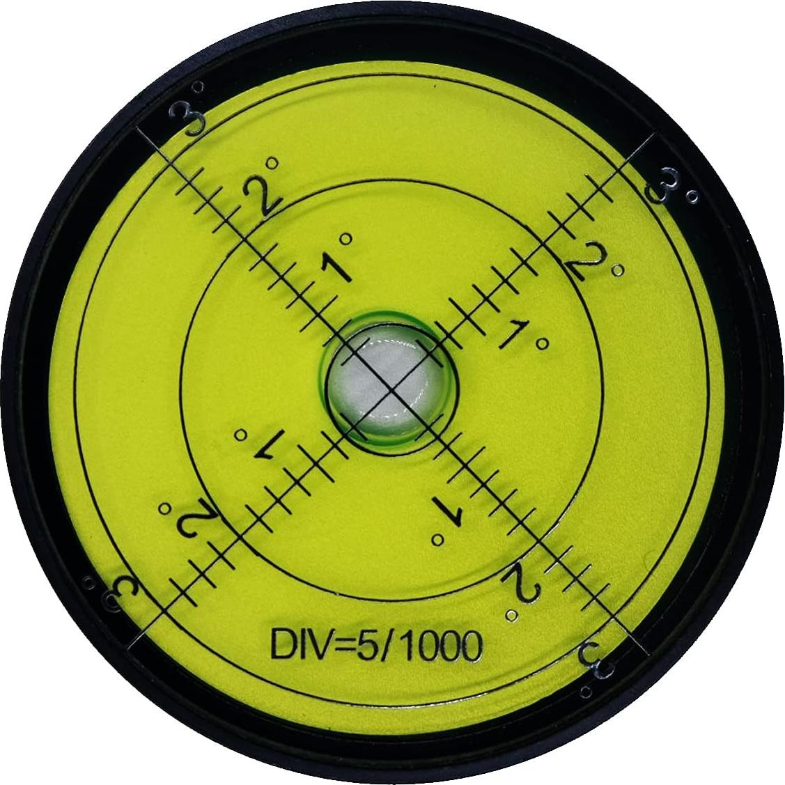 Nivelador Horizontal de Burbuja GEONASSUR 60mm Aluminio Negro Verde