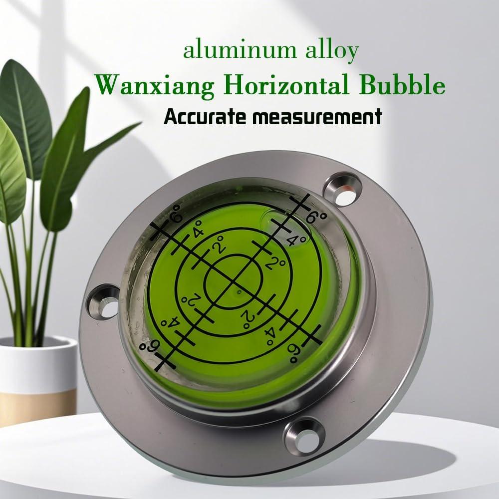 Nivel de Burbuja Magnético The Yan He 50mm Aluminio