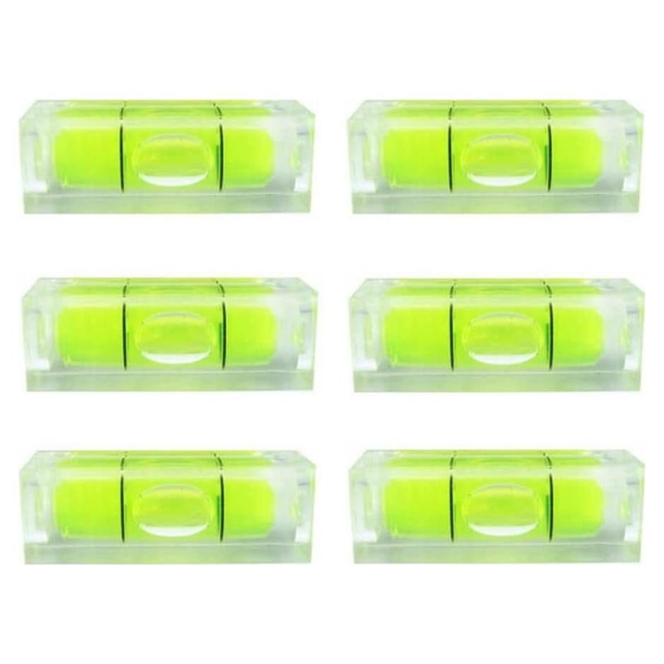 Nivel de Burbuja Cuadrado SIZIKJXGHWYI 6 Piezas 10x10x29mm