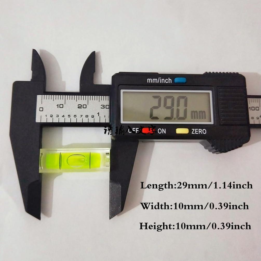 Nivel de Burbuja Cuadrado SIZIKJXGHWYI 6 Piezas 10x10x29mm