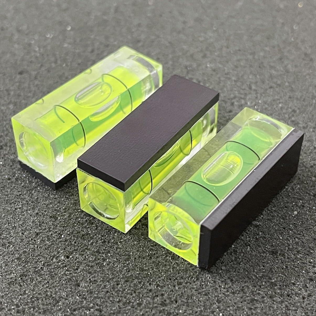 6 Niveles de Burbuja Magnéticos ZUJHPYMI 10x10x29mm Verde