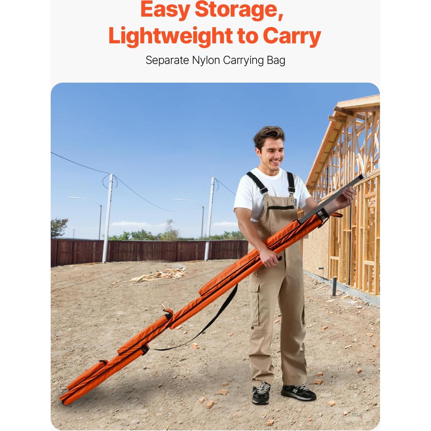 Nivel Torpedo Magnético VEVOR 6 Piezas Aluminio 25.4-198.12 cm