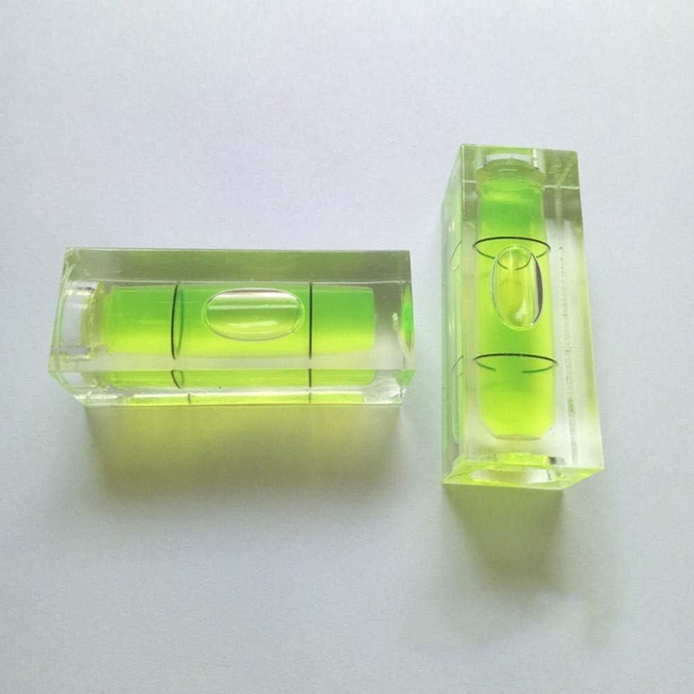 Nivel de Burbuja Cuadrado YOTOM 11pcs Verde 10x2.9cm