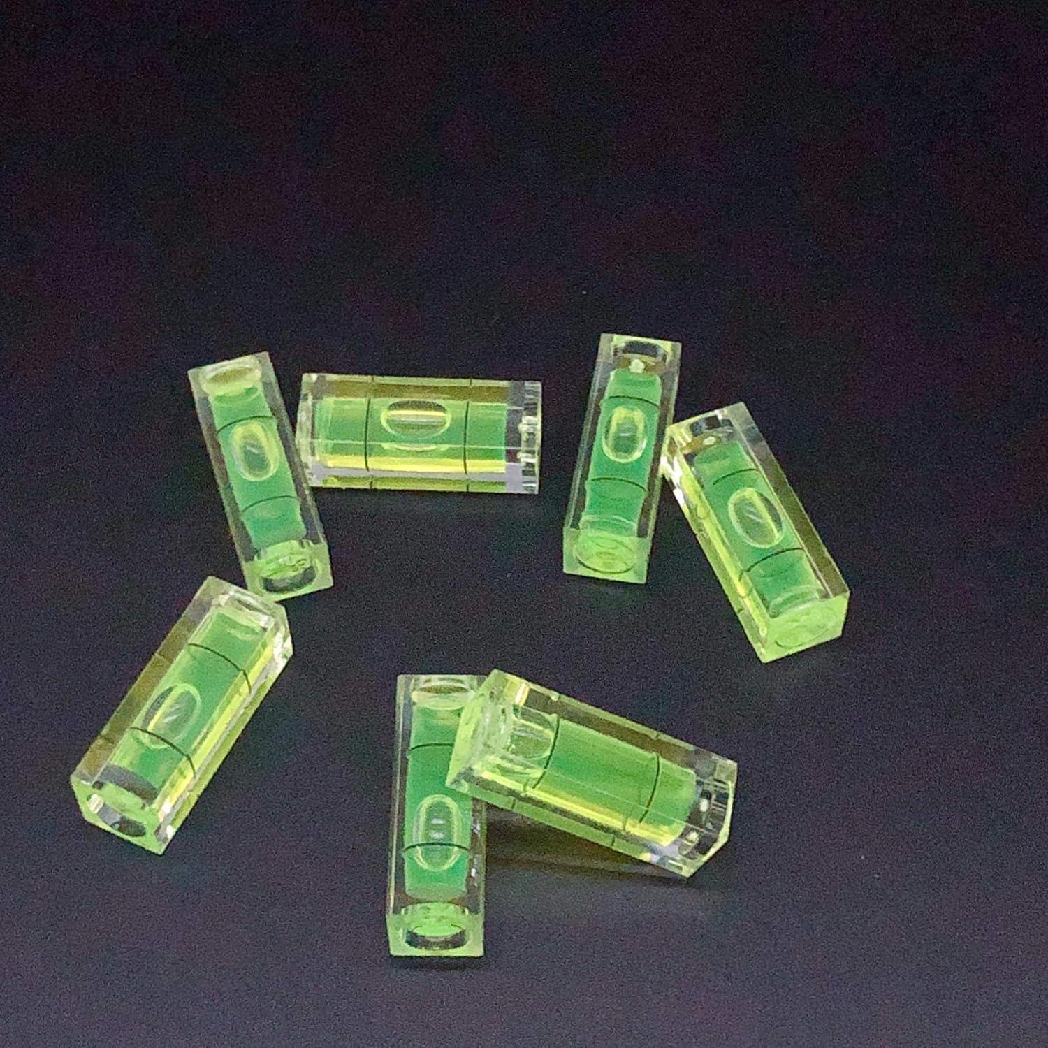 Nivel de Burbuja Cuadrado YOTOM 11pcs Verde 10x2.9cm