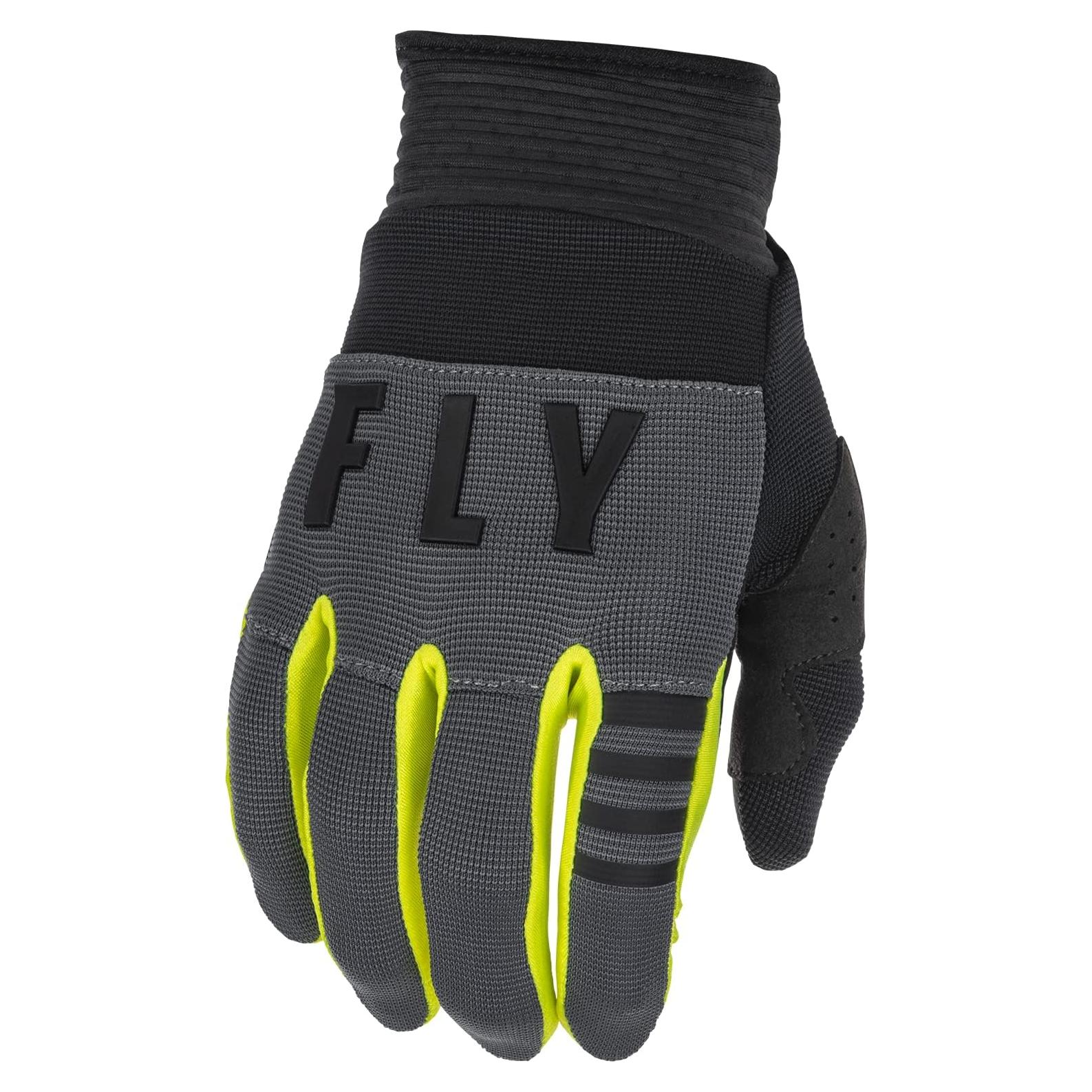 Guantes Fly Racing F-16 Adulto Gris/Negro X-Pequeño