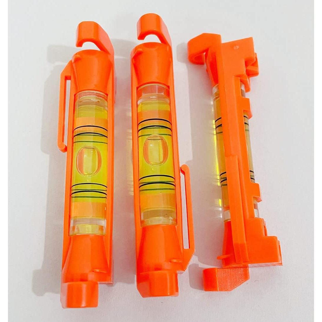 6 Niveles de Burbuja Colgantes WOYISEPG Rojo 75x12.5mm