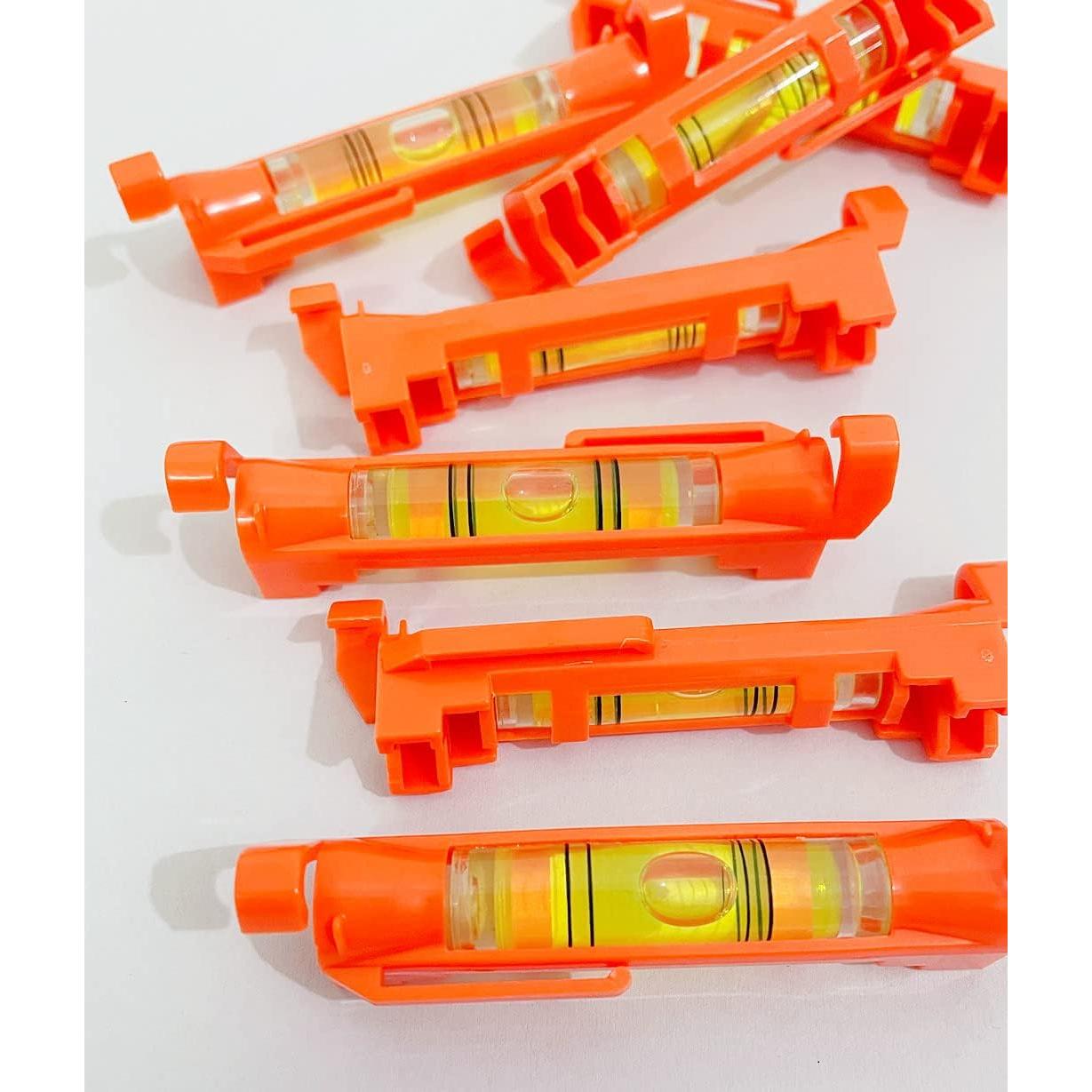 6 Niveles de Burbuja Colgantes WOYISEPG Rojo 75x12.5mm