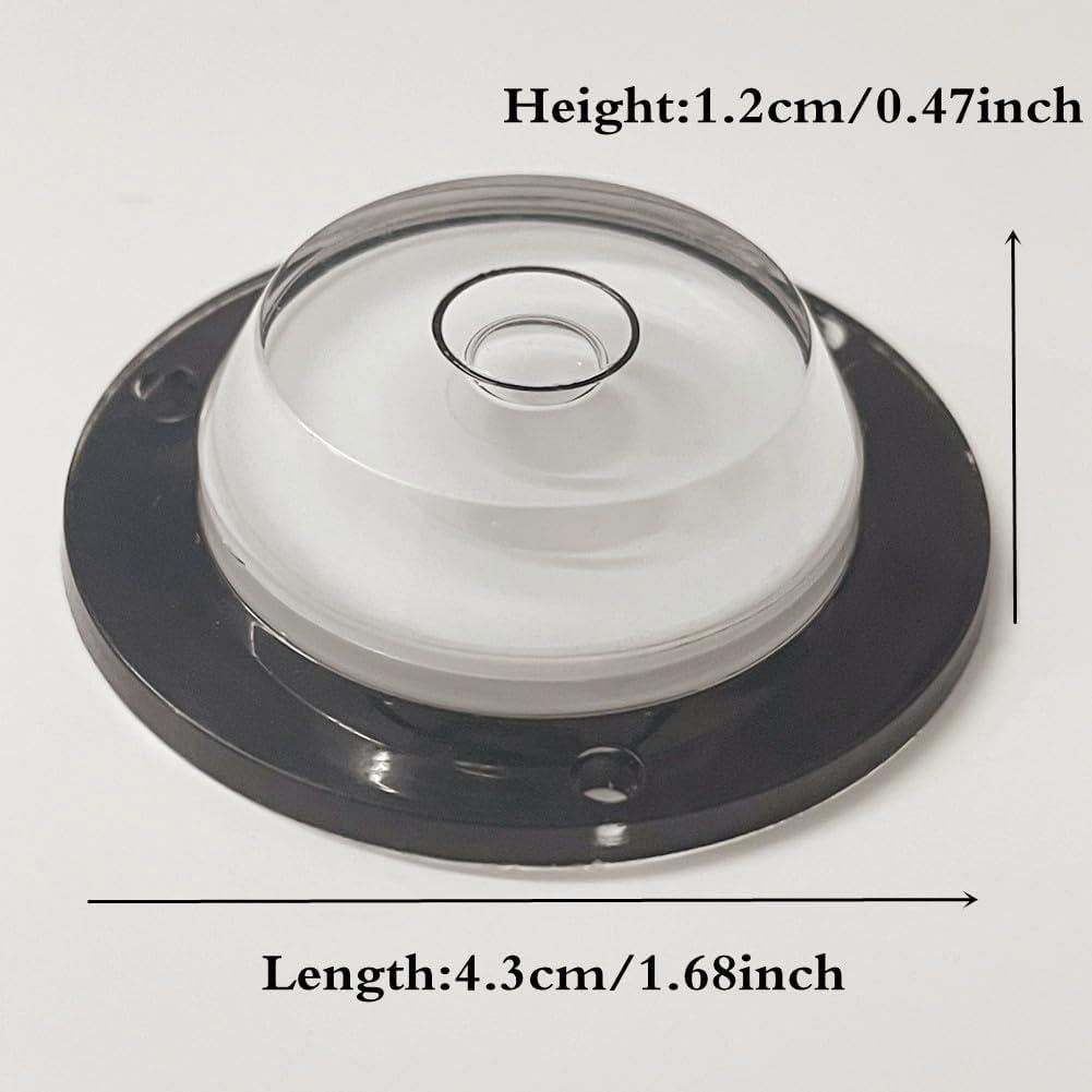 6 Niveles de Burbuja Circular SIZIKJXGHWYI con Tornillos