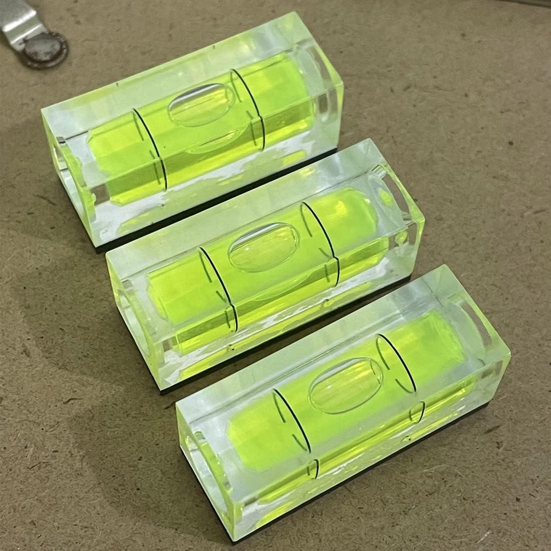 Juego de 3 Niveles de Burbuja Magnéticos LAIESYA 15x15x40mm