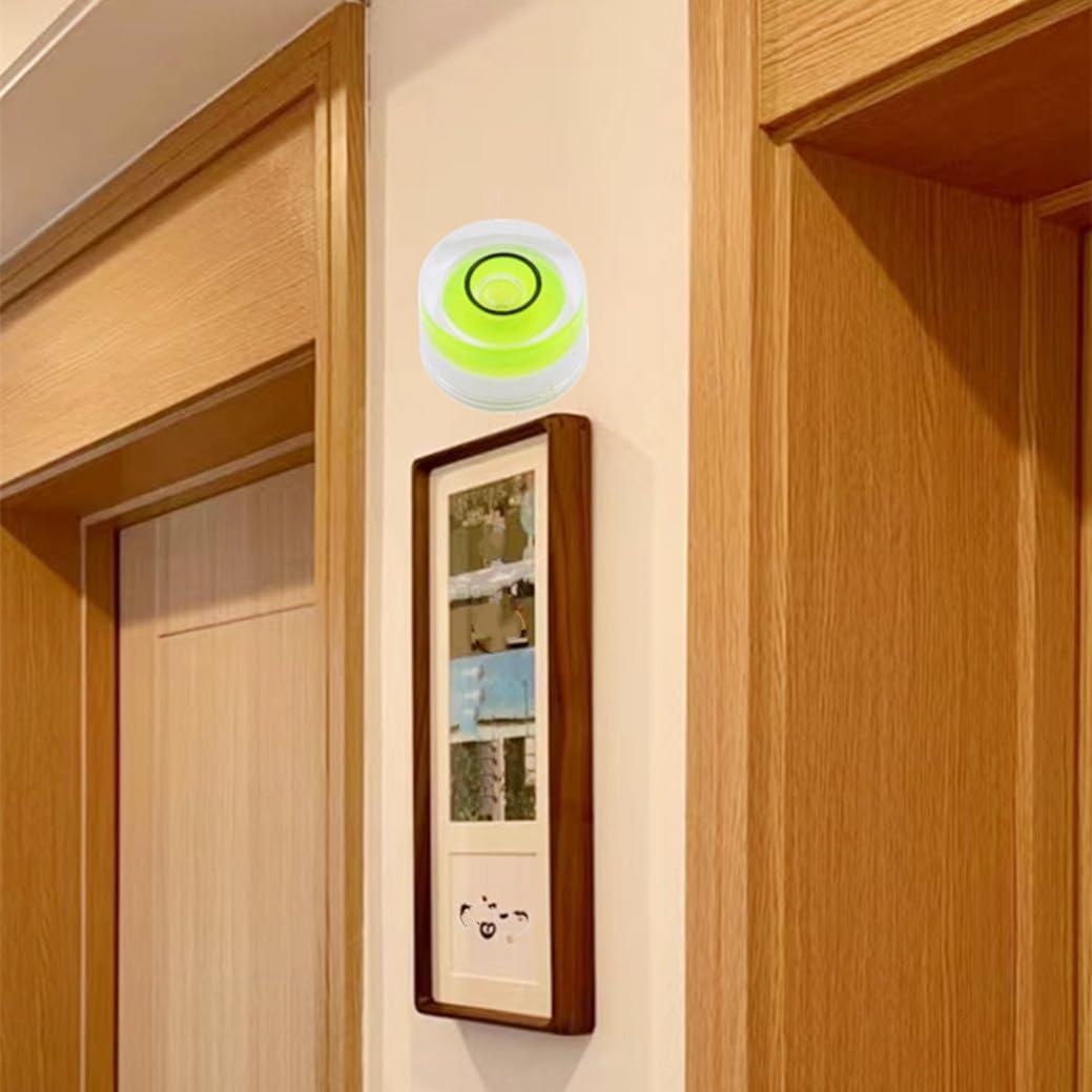 10 Niveles de Burbuja Mini Circulares WOYISEPG 10x6mm