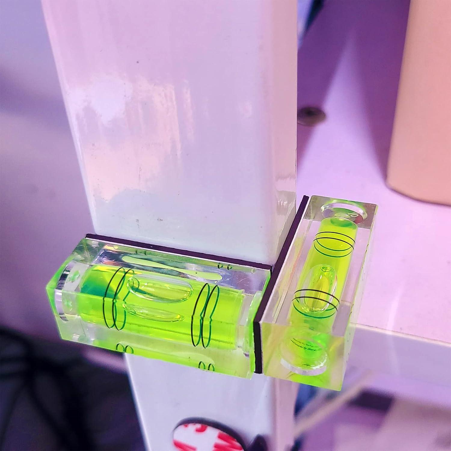 Nivel de Burbuja Magnético Mini GEONASSUR 40x17x15mm 4pcs