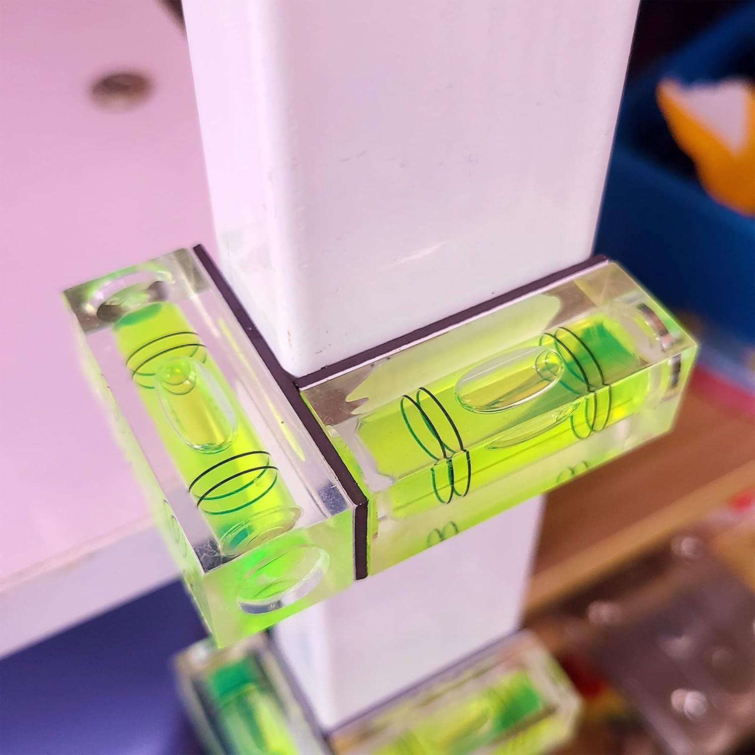 Nivel de Burbuja Magnético Mini GEONASSUR 40x17x15mm 4pcs