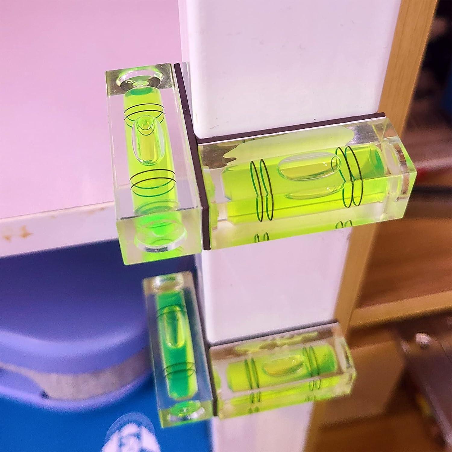 Nivel de Burbuja Magnético Mini GEONASSUR 40x17x15mm 4pcs