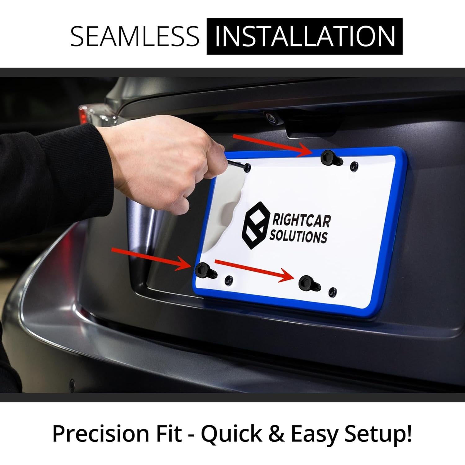 Kit de Tornillos Antirrobo Rightcar Solutions - Acero Inoxidable Negro