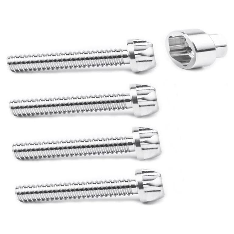 Tornillos de Seguridad M8 VOSANTU Acero Inoxidable 20mm Antirrobo