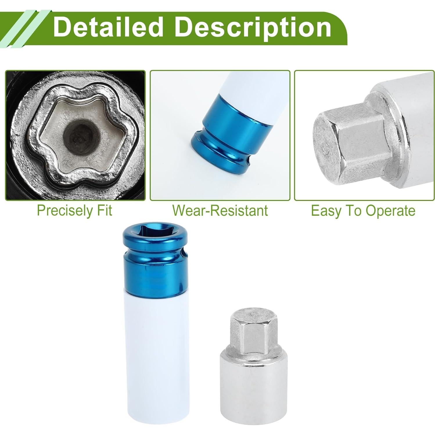 Tuerca de Bloqueo de Rueda HOPESPANNER Tipo C para Toyota