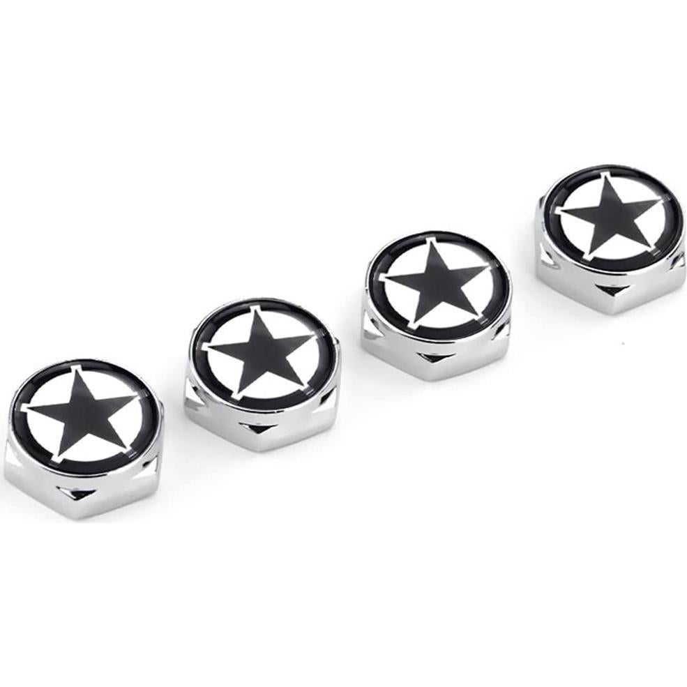 Kit de Tornillos para Placas de Licencia Mysttoo - Acero Inoxidable 4PCS